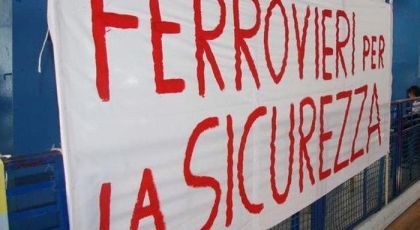 la lotta dei macchinisti CARGO per la sicurezza sulla rete ferroviaria